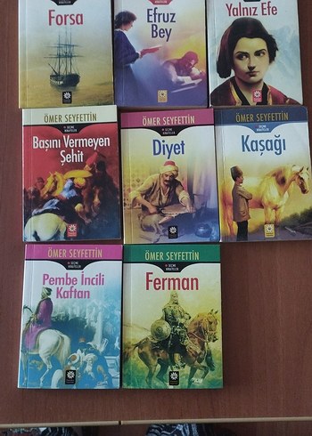 Ömer Seyfettin Klasik Hikaye Seti 8 Kitap