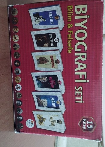 Bilim ve Felsefe Biyografi Seti - 15 Kitap