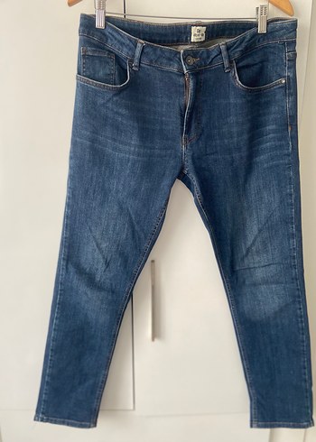 Lacivert Normal Kesim Midi Jean erkek