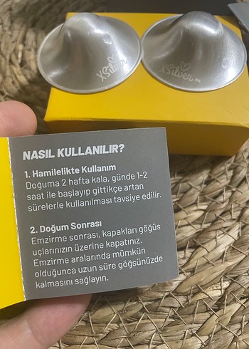 XSilver Gümüş Göğüs Kapağı - Altın Gri - Görsel 2