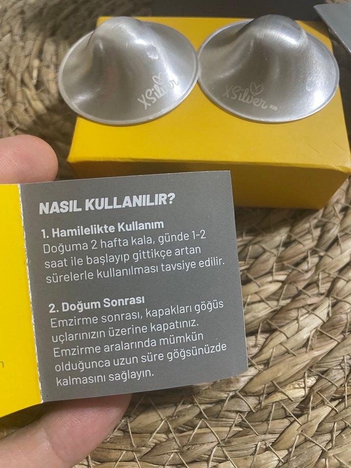 XSilver Gümüş Göğüs Kapağı - Altın Gri - Görsel 2