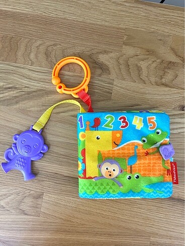 Fisher Price Hışırtılı Bez Kitap