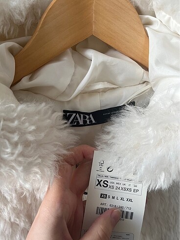 Zara Zara peluş kürk