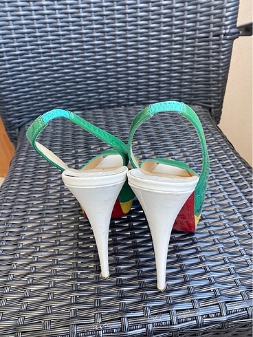 Christian Louboutin Louboutin stiletto çok renkli