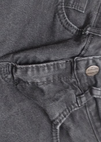 5 Yaş Beden Erkek Çocuk Gri Slim Fit Kot Pantolon