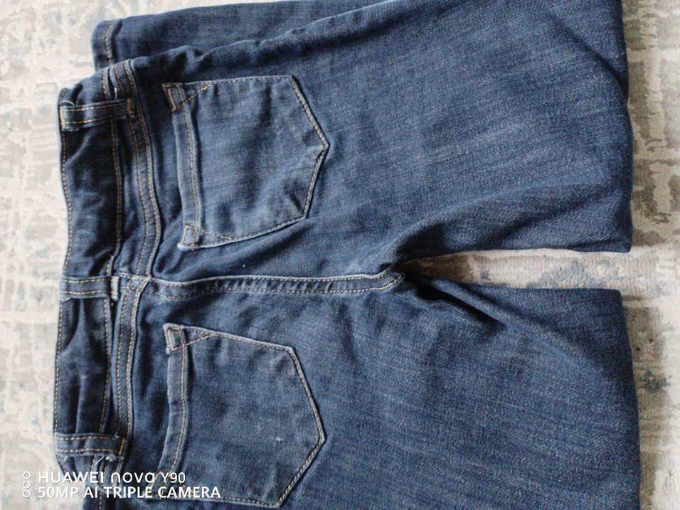 kız Çocuk Mavi Slim Fit Kot Pantolon - Görsel 4