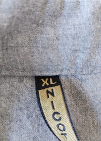 Gri Uzun Kollu Gömlek - Görsel 3