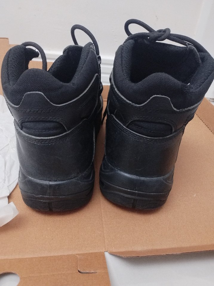 Siyah Bağcıklı Erkek Street Style Bot - Görsel 5