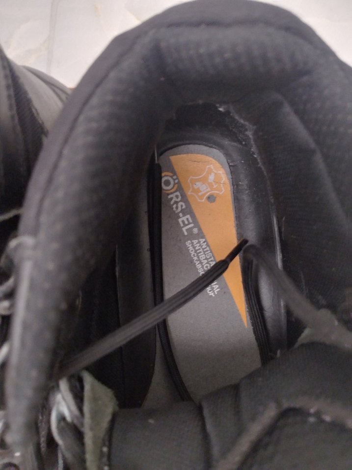 Siyah Bağcıklı Erkek Street Style Bot - Görsel 4