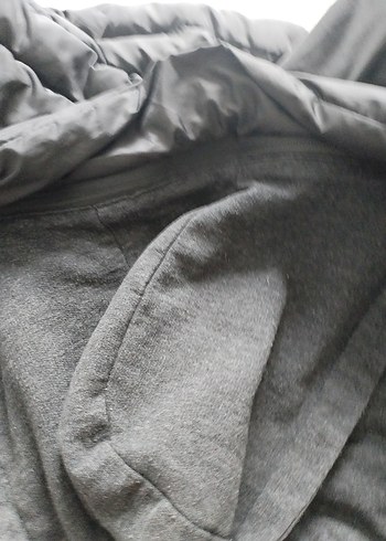 Siyah Fermuarlı  erkek Mont - Görsel 2