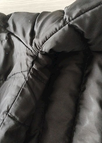 Siyah Fermuarlı  erkek Mont - Görsel 6