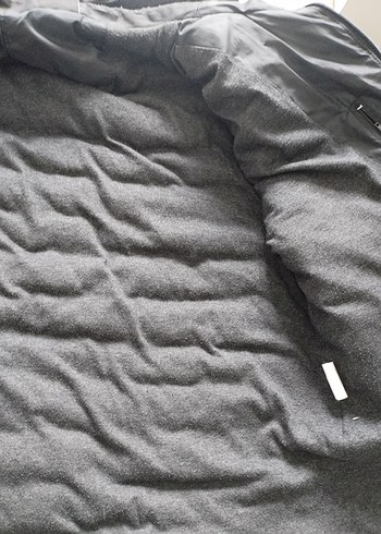 Siyah Fermuarlı  erkek Mont - Görsel 3