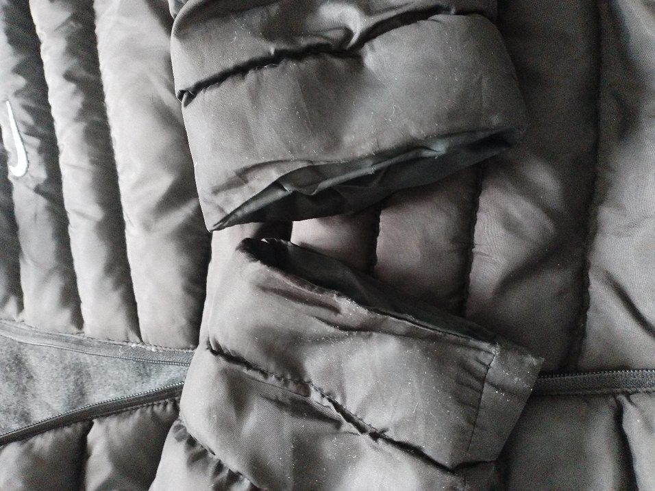 Siyah Fermuarlı  erkek Mont - Görsel 4