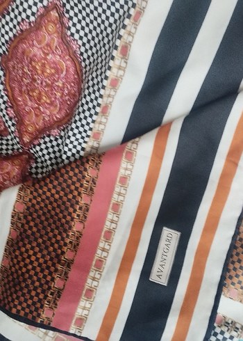 Bohem Çok Renkli eşarp - Görsel 2