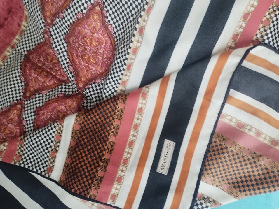 Bohem Çok Renkli eşarp - Görsel 2