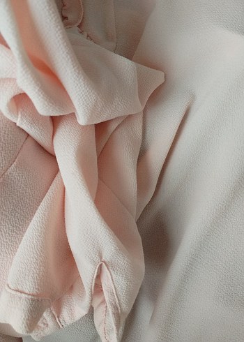 Kadın Pembe Fırfırlı Gömlek - Görsel 4