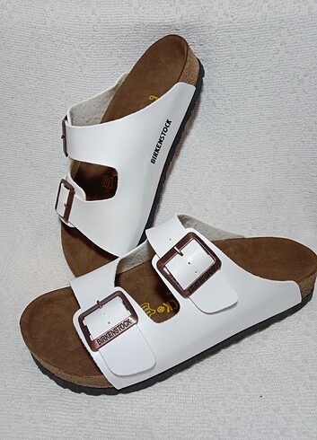 Yeni terlik Birkenstock Çift tokalı 