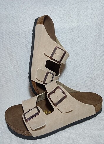 Yeni terlik Birkenstock Çift tokalı 