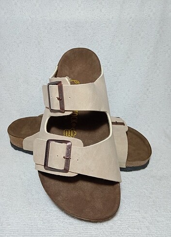 Yeni terlik Birkenstock Çift Tokalı 