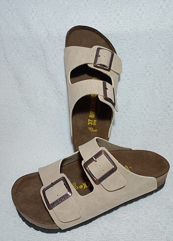 Yeni Sezon Terlik Birkenstock Çift Tokalı 