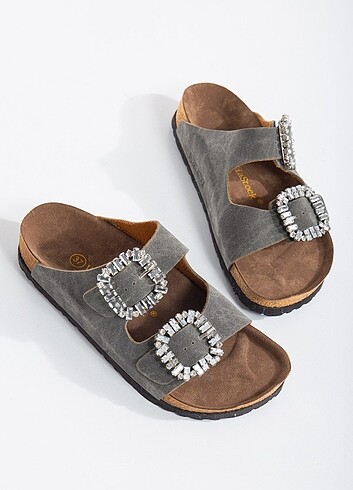 Birkenstock Yeni Sezon Bayan Taşlı Terlik Valeriiastock