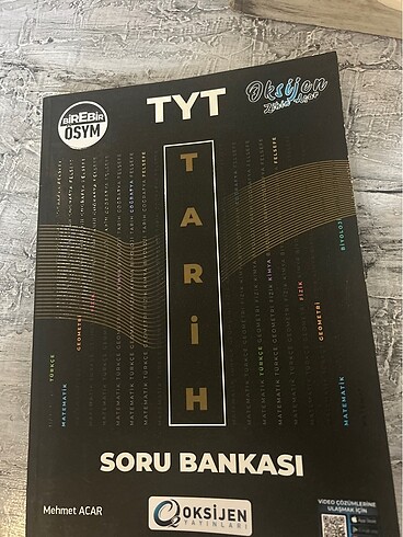 oksijen tyt tarih soru bankası