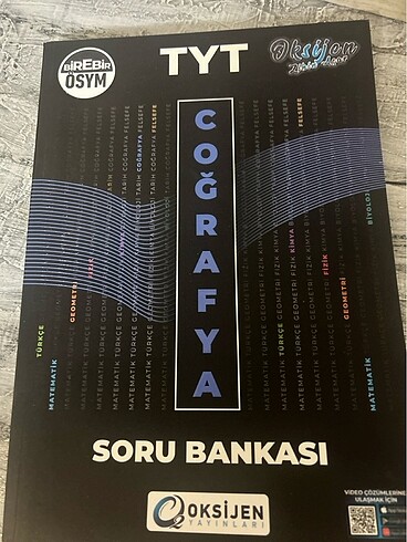 oksijen tyt coğrafya soru bankası