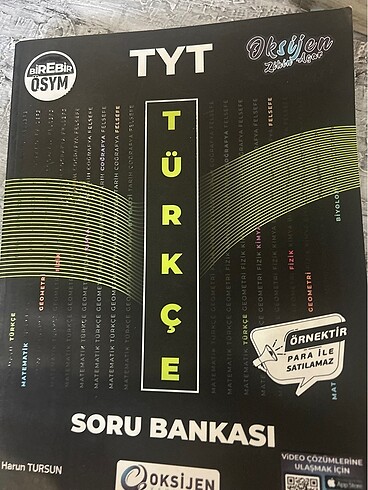 oksijen tyt türkçe soru bankası