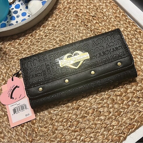 JUICY COUTURE SIYAH CUZDAN