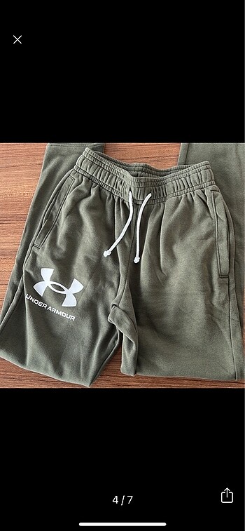 xs Beden haki Renk Under Armour kadın eşofman altı