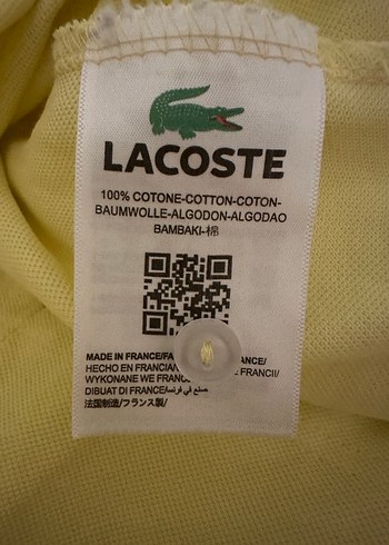 Orijinal Lacoste Erkek Polo Tişört - Görsel 3
