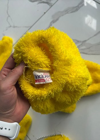 Kışlık Peluş Kız Çocuk Takım - Görsel 2