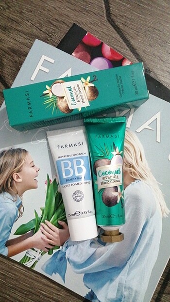 Farmasi küçük boy Bb krem ve el kremi 