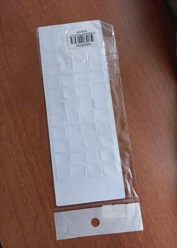 Türkçe F Klavye Düzeni Sticker Seti Siyah - Görsel 3