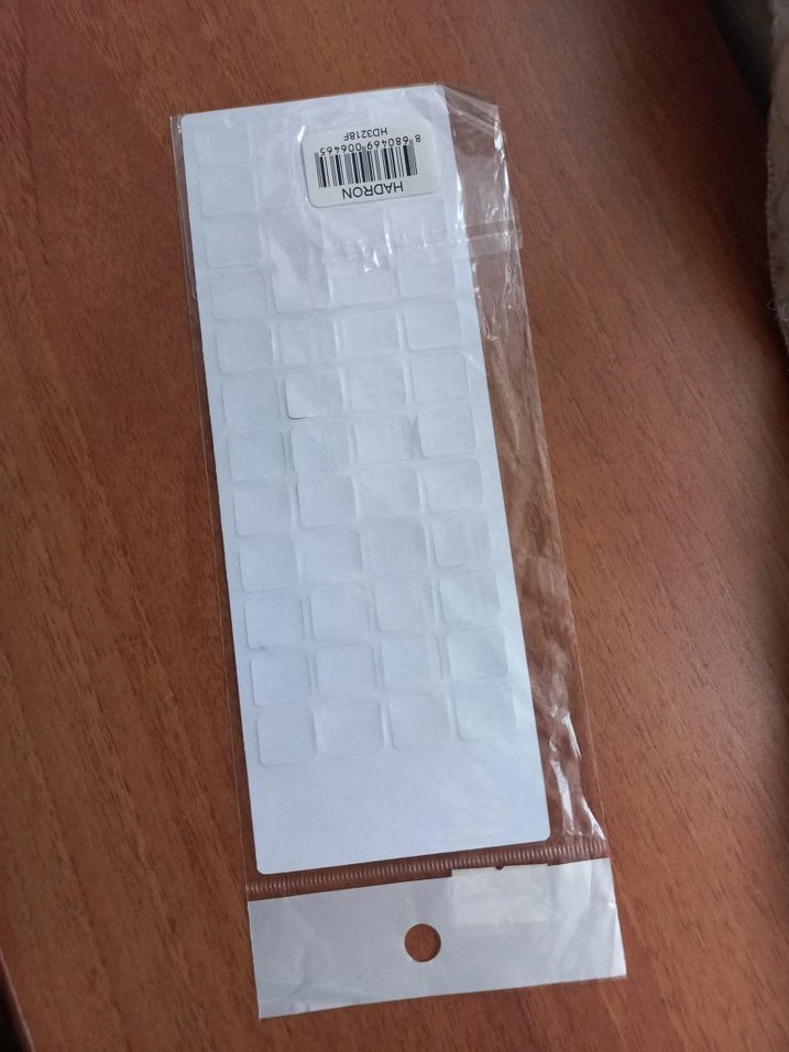 Türkçe F Klavye Düzeni Sticker Seti Siyah - Görsel 3