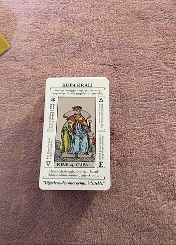  Beden Renk Tarot destesi