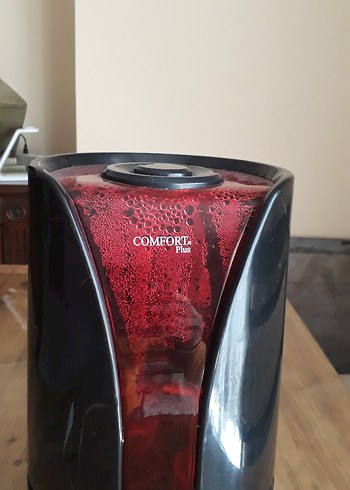 Kırmızı Konforlu Hava Temizleyici ve Nemlendirici - Görsel 2
