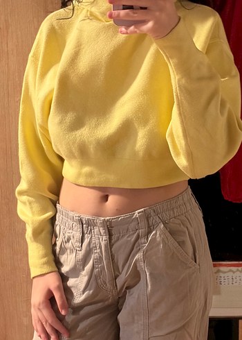 Zara Crop Sweatshirt