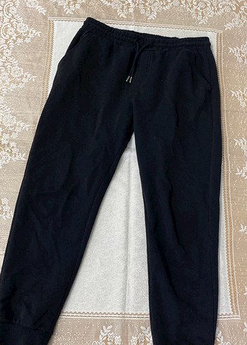 Erkek Siyah Jogger Eşofman - Görsel 2