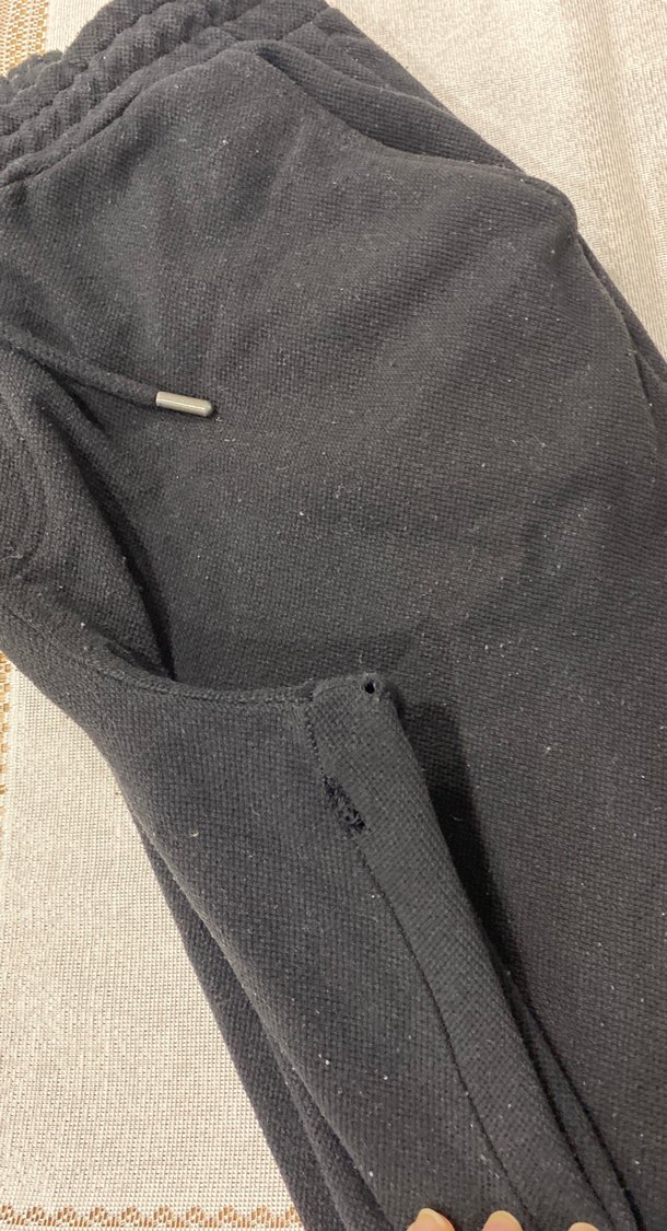 Erkek Siyah Jogger Eşofman - Görsel 4