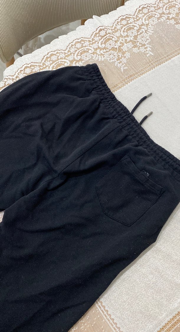 Erkek Siyah Jogger Eşofman - Görsel 5