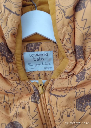 LC Waikiki 24-36 ay LCW dış giyim tulum
