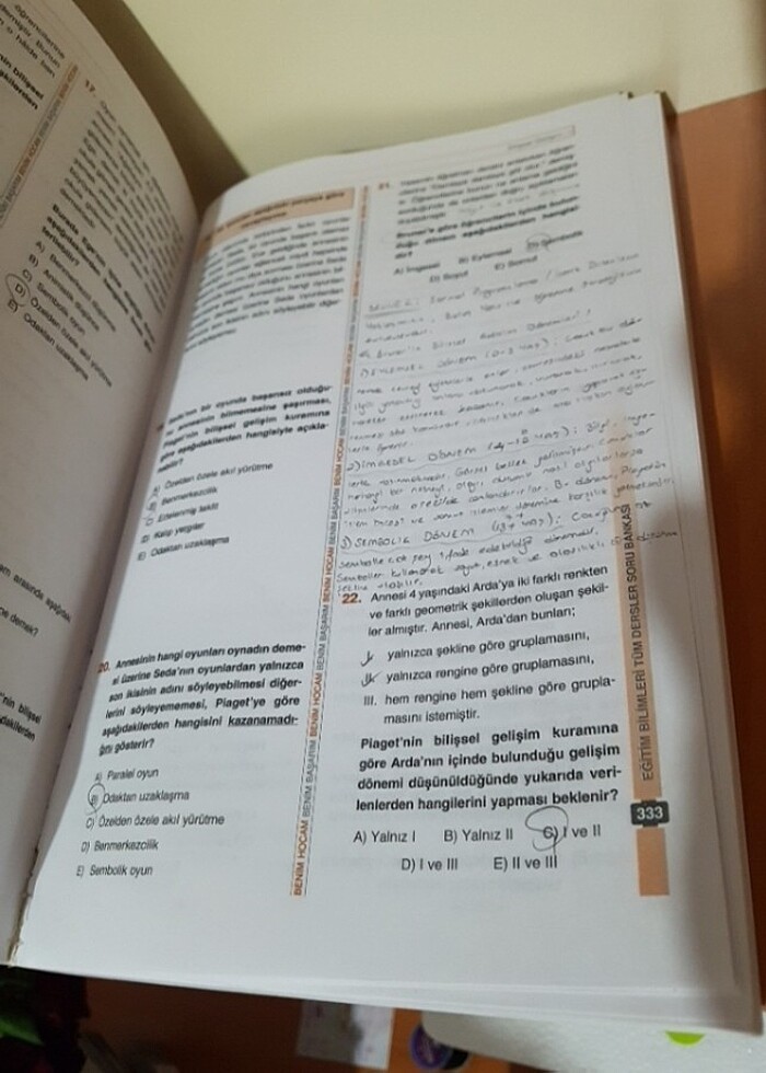 KPSS 2020 EĞİTİM BİLİMLERİ SORU BANKASI - Görsel 5