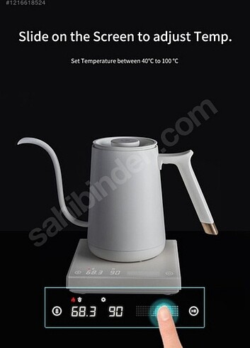 TIMEMORE Fish Smart Electric Coffee Kettle 600ML