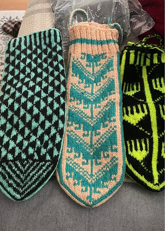 Çeyizlik namaz çorabı - Görsel 4