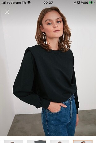 Vatkalı sweatshirt