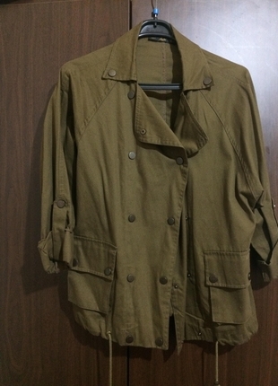 yeşil trenchcoat 