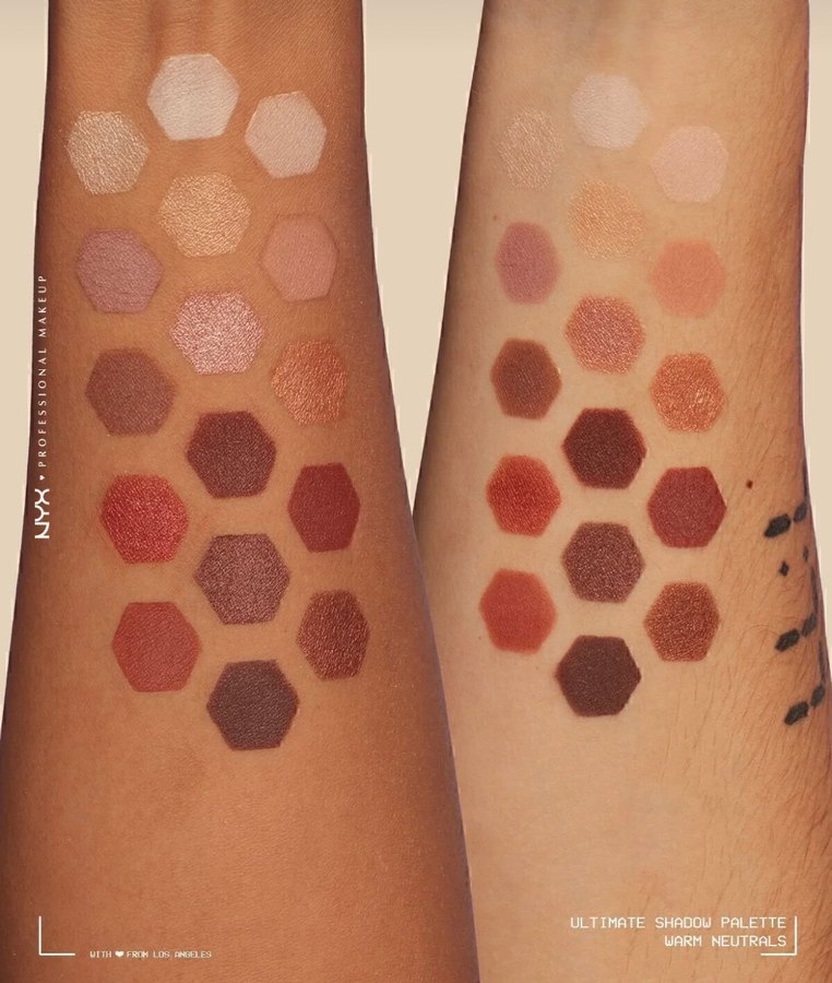 NYX Ultimate Göz Farı Paleti - Bej Tonları - Görsel 4