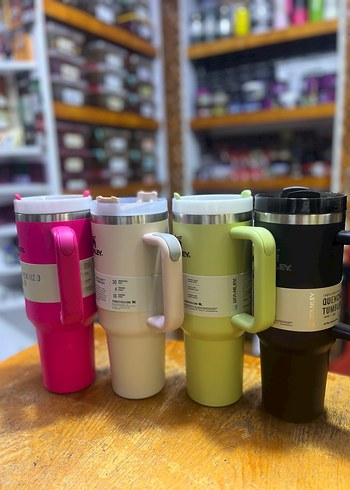 Orjinal stanley kulplu Pipetli termos - Görsel 6