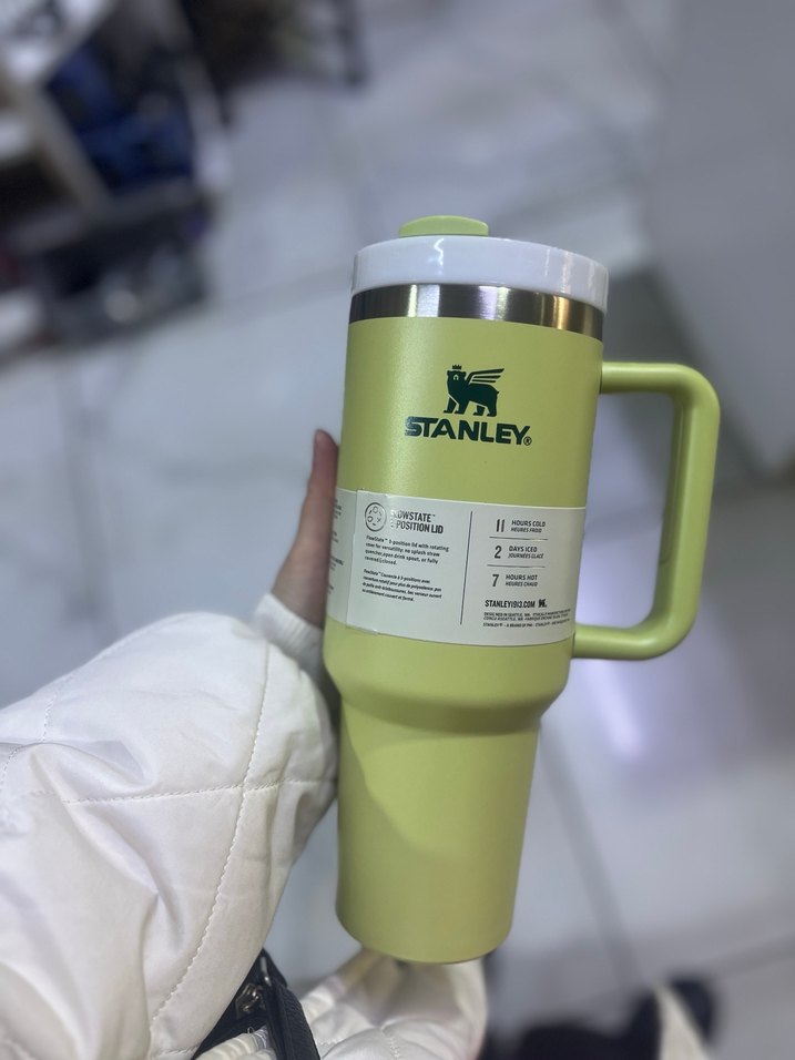 Orjinal stanley kulplu Pipetli termos - Görsel 2